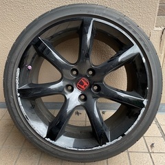 V35 スカイライン 純正ホイール タイヤ215/40R18