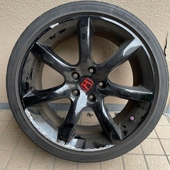 V35 スカイライン 純正ホイール タイヤ215/40R18