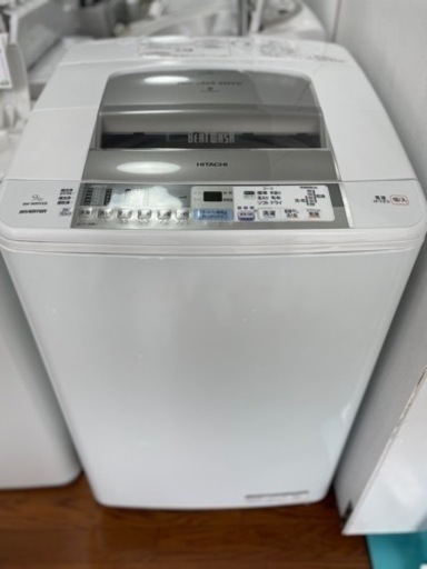 送料・設置込み　洗濯機　9kg HITACHI 2012年製
