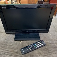 SHARP 液晶テレビ TV 16型 小型 ブラック