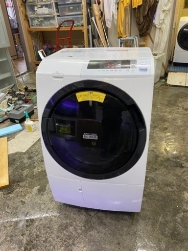 HITACHI ドラム式洗濯機 BD-SG100CL(W) 2019年製 中古