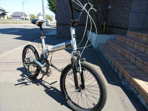 取引決定しました！札幌市内配達無料。中古20インチ折り畳みシボレー！