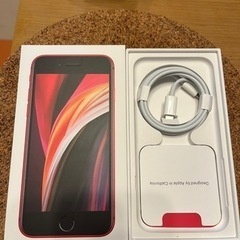 注意事項あり※iPhoneSE2 (PRODUCT)RED 64GB SIMフリー