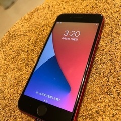 注意事項あり※iPhoneSE2 (PRODUCT)RED 64GB SIMフリー