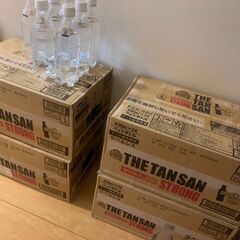 炭酸水「THE TANSAN」24本入り　4箱+8本（計104本）