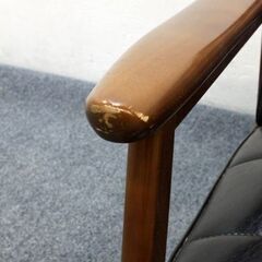 カリモク60 Kチェア 2シーター 50周年記念 復刻ブランドプレート仕様 Karimoku  ソファ 中古家具 店頭引取歓迎 R6037)