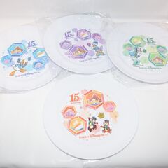 新品★UCCオリジナル ディズニーシー 15周年記念プレートセッ...