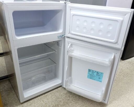 2ドア小型冷蔵庫 85L 2018年製 Haier JR-N85B 100Lクラス 札幌市西区西野