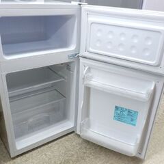 2ドア小型冷蔵庫 85L 2018年製 Haier JR-N85B 100Lクラス 札幌市西区