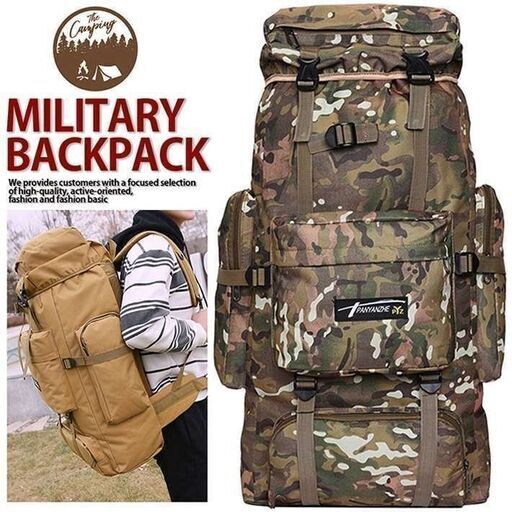 新品！未使用！大容量50L　リユックサック　バックパック