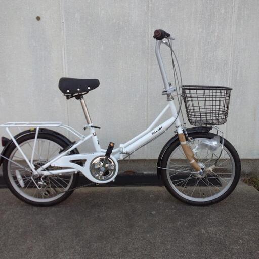 未使用　長期展示車　20インチの折りたたみ自転車