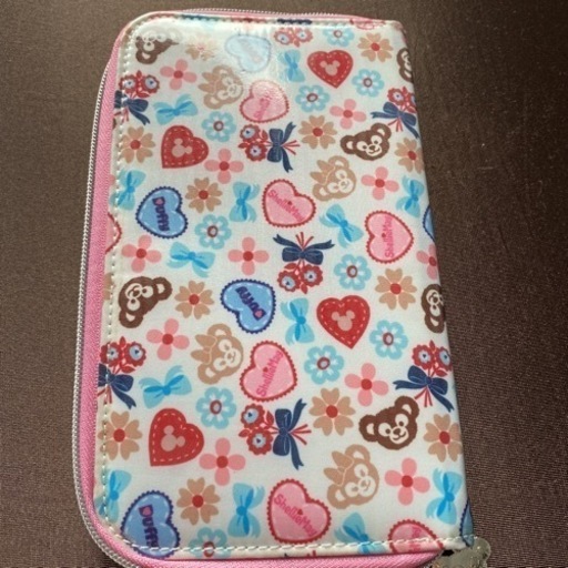 レア！ダッフィー カードケース パスケース　カバー パス 定期入れ 身分証明