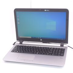 中古美品 15インチ ノートパソコン HP 455 G3 AMD A10-8700P 8GB 500GB 