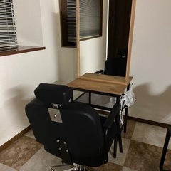 美容室　セット椅子　シャンプーチェア