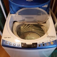 急募　パナソニック　全自動洗濯機8.0K 実働品　