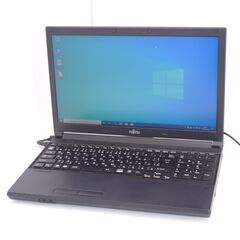 中古良品 日本製 15.6型 Wi-Fi有 ノートパソコン 富士通 A576/SW 第6
