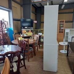 ニトリ　アルミナ２　１００ＫＢ　２枚スライド扉キッチンボード　白　【愛品倶楽部柏店】