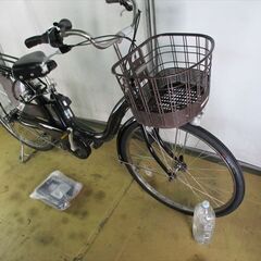 B994☆整備済み 中古電動自転車 YAMAHA PASナチュラ ブラック 8.7Ah 