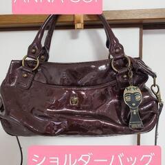 ANNA SUI　エナメルショルダーバッグ