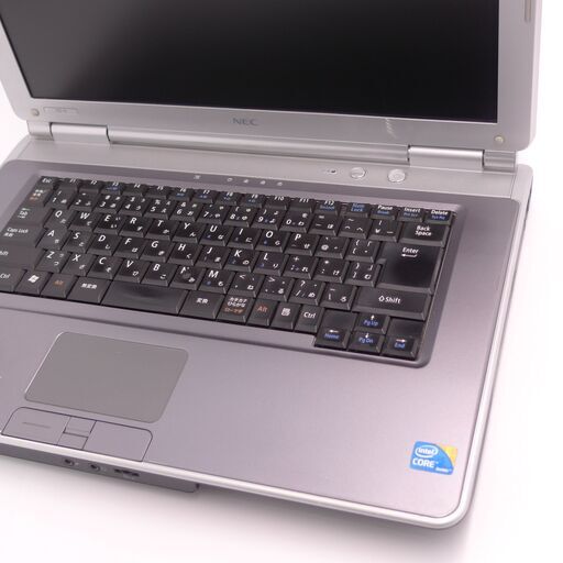 中古動作良品 15インチ 銀色 ノートパソコン NEC PC-VY25GDZ79 Core i5 4GB DVD-ROM Windows10 Office済 初心者向け 即使用可
