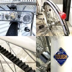 ブリジストン BRIDGESTONE アルベルト 自転車 27インチ 5段変速　フローティングベルトドライブ