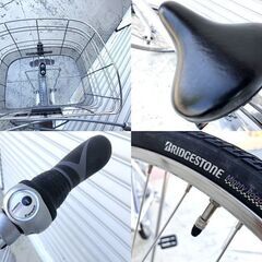 ブリジストン BRIDGESTONE アルベルト 自転車 27インチ 5段変速　フローティングベルトドライブ