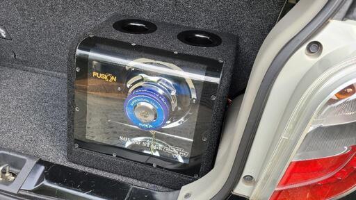 アンプ内蔵 車載ウーファーFUSION FSN-SX8