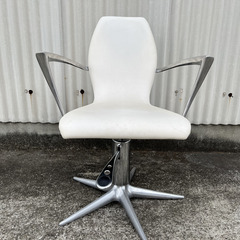 イタリア製椅子（ホワイト）※汚れあり