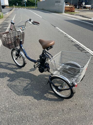 中古電動アシスト自転車 パナソニックの3輪自転車 ビビライフ