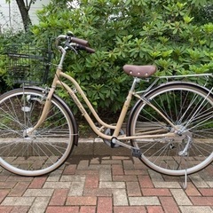 お取引中】自転車 27インチ オートライト ママチャリ