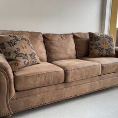 美品 アメリカ製3人掛けソファー