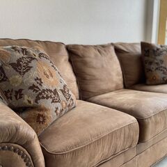 美品 アメリカ製3人掛けソファー