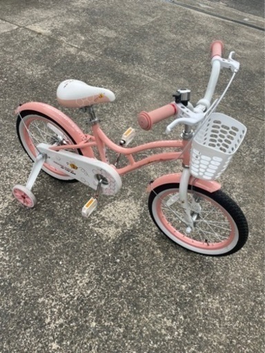 子供用補助車付き自転車