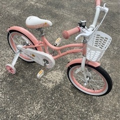 子供用補助車付き自転車