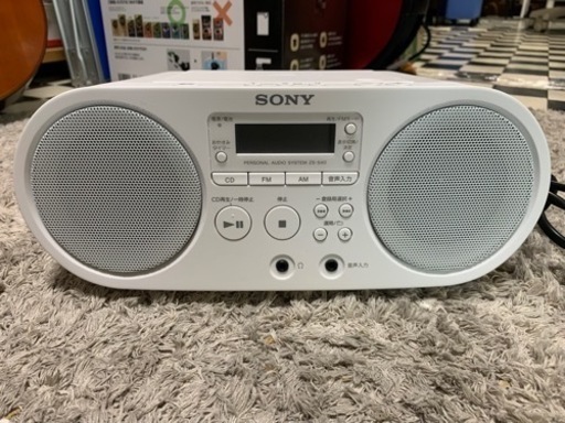 リサイクルサービス八光 田上店 】SONY ZS-S40 WC [CDラジオ ホワイト