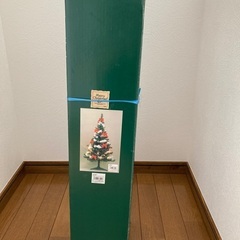 決まりました　　120㎝クリスマスツリー　＆　飾りいっぱい　電飾付き