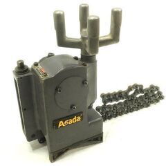 B0513G アサダ パイプソー 380S チェーンバイス付 動作品 電動工具