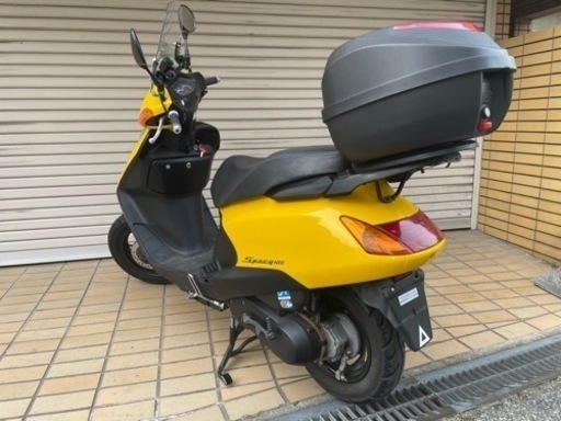 HONDA(ホンダ) SPASY(スペイシー)100 JF13 イエロー(黄)