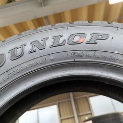 145R13  DUNLOPタイヤ脱着・組替・バランス調整込みGRANTREK　TG4　6PR　2021年製造