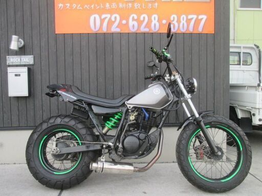 ★２５万円　TW200E　フルカスタム！LEDヘッドライト！DG0７J　　TW