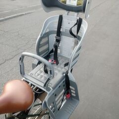 中古 2人 子供乗せ 自転車 23800円 🔄3段切替 💡オートライト付 3人乗り⭐安心の新規防犯登録料コミ 338
