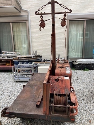 価格が下がる）3万円.木材運搬車