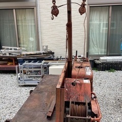 （価格が下がる）3万円.木材運搬車