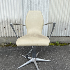 イタリア製椅子（ベージュ）椅子※汚れあり