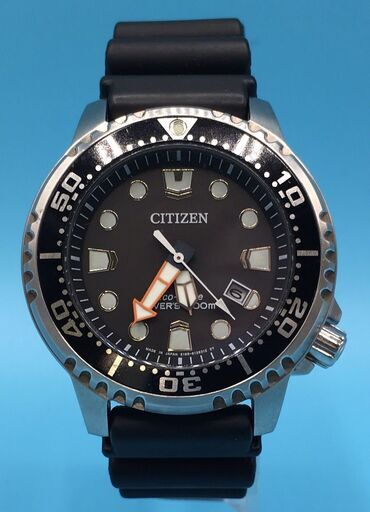 CITIZEN　シチズン　ダイバーズウォッチ　腕時計　エコ・ドライブ　E168-S100623　ブラック