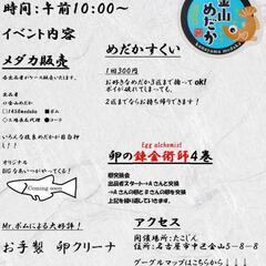 6/11土曜日 金山めだか即売会&メダカすくい！