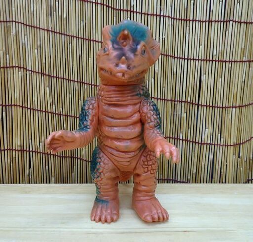 当時物 ブルマァク ソフビ アギラ 全長22㎝ ウルトラ怪獣 円谷プロ