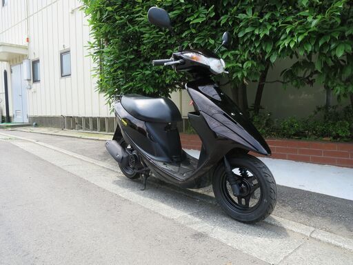 スズキ　レッツ４　中古実動美車　タイヤ前後新品交換済み　バッテリーフル充電済み　オイル交換済み　ナンバー登録書類有 スズキ レッツ(インジェクション) 中古実動美車 タイヤ前後新品交換