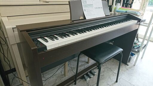 電子ピアノ CASIO カシオ privia プリヴィア PX-770BN 2020製 動作品
