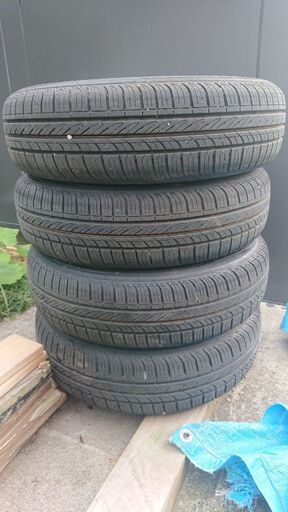 ★WORK(ワーク) Egars monoblock  シルバー＆ブラック 15×5J ＋45 4穴 PCD100 良品 145/65R15 9部山イボ有バリ山★軽自動車～コンパクトカー等幅広い車種へ装着可能！ JNC014 Matte Black | JNC Wheels | custom wheels collection